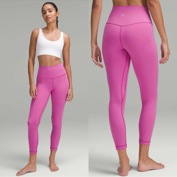 Lululemon Align High Rise Pant Leggings POW Pink Tone Size 14 NWT - Picture 1 of 9